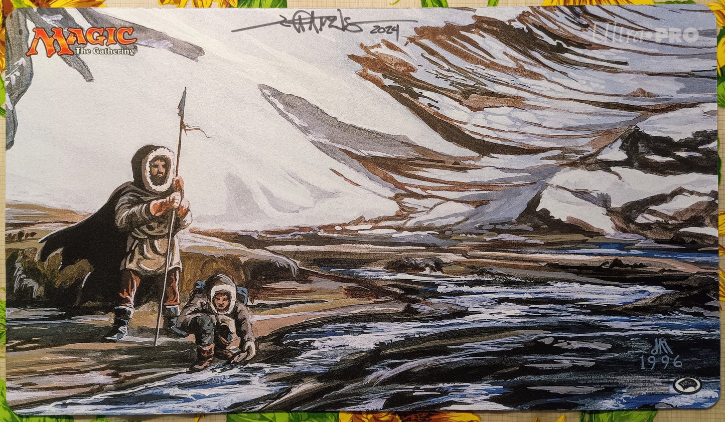 Thawing Glaciers Playmat Signed