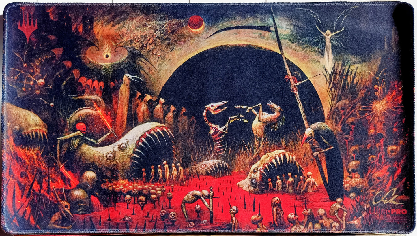 Damnation Playmat Signed