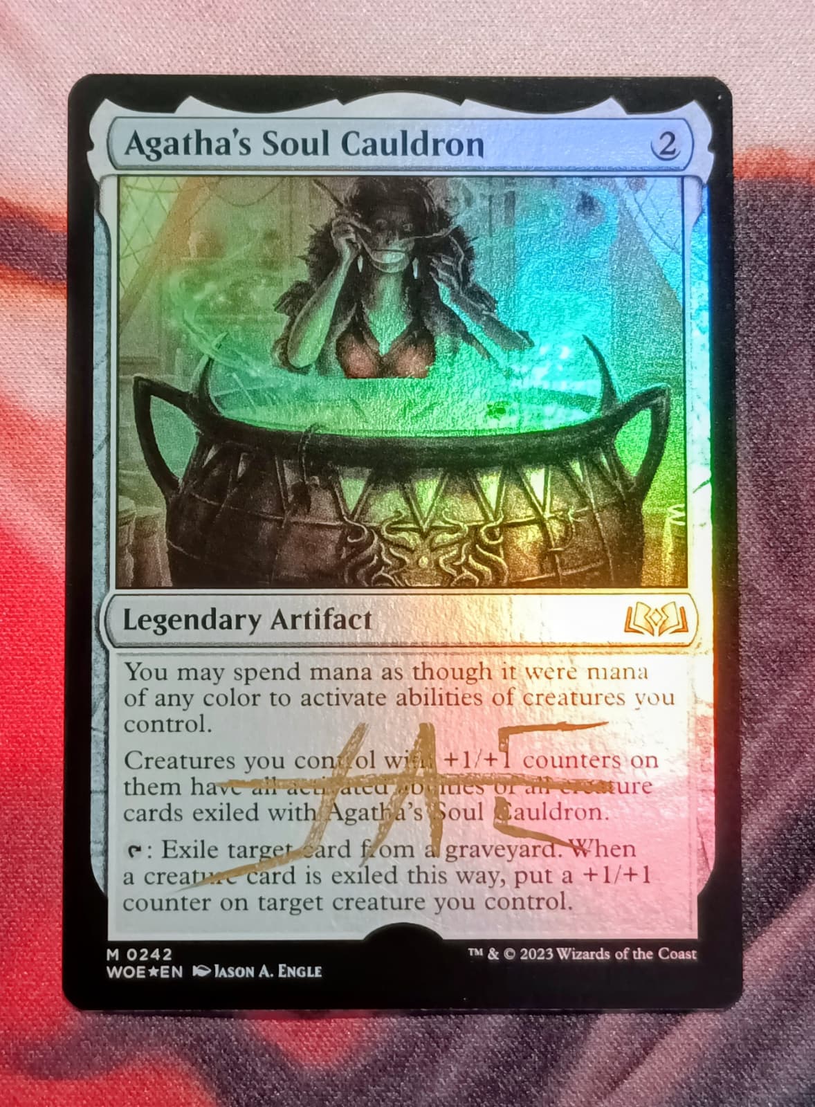 Agatha's Soul Cauldron Foil - Pencil