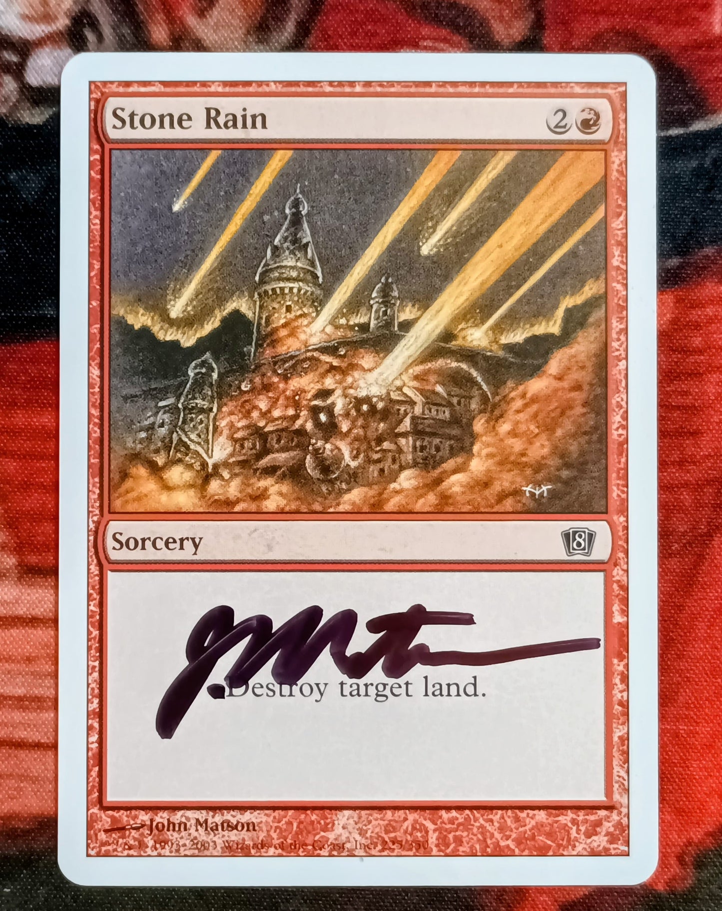 Stone Rain - Pencil Sketch 8th Edition