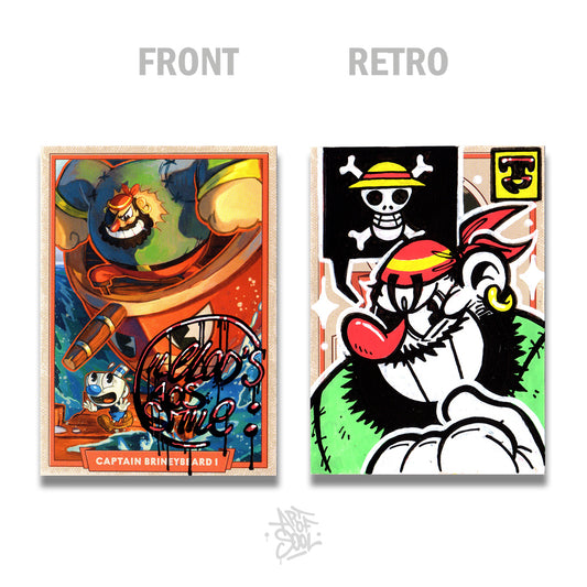 Capitan Brynebeard 1  - Capitan Brynebeard One Piece Flag