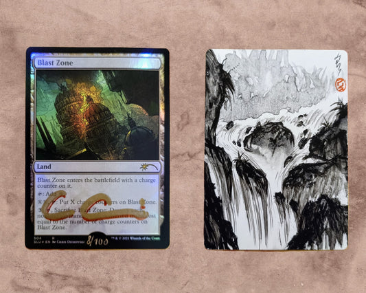 Blast Zone - Ink Wash