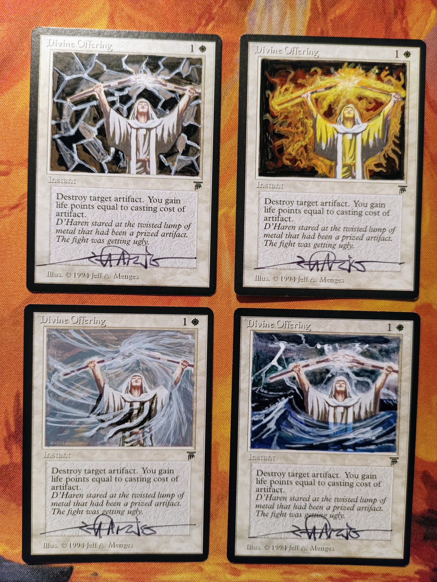 Divine Offering - Playset Acrylics Painting