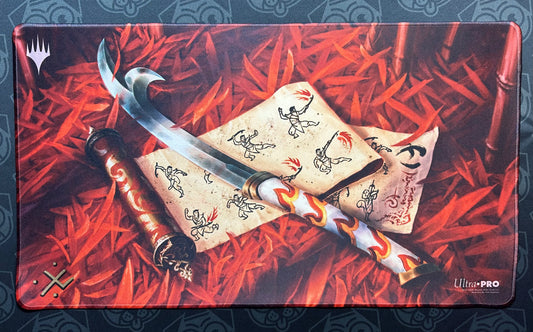 Cori-Steel Cutter - Playmat Signed Stitched