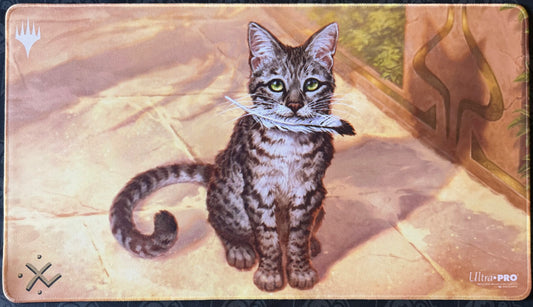 Helpful Hunter - Xabi Gaztelua Playmat signed stitched edges