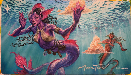Mark Tedin - Ponder playmat signed