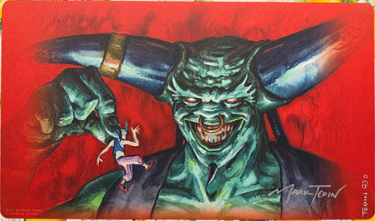 Juzam - Mark Tedin Signed Playmat