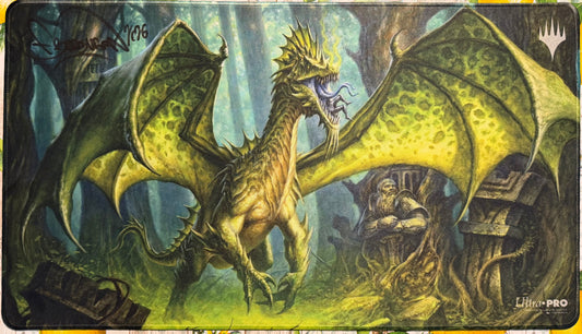Old Gnawbone - Filip Burburan signed playmat