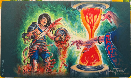 Timetwister - Mark Tedin signed Playmat