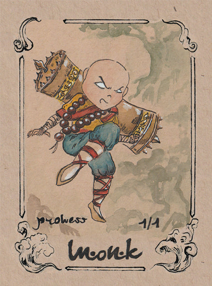Monk 1/1 prowess - V2