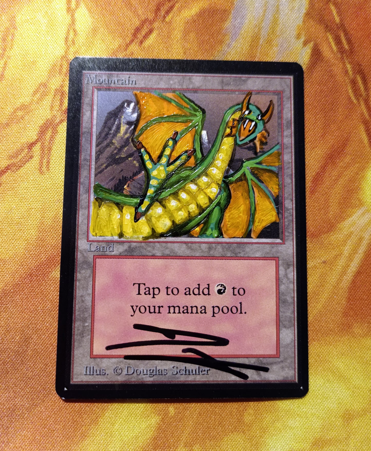 Mountain Beta - Shivan Dragon