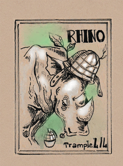 Rhino 4/4 trample - V1