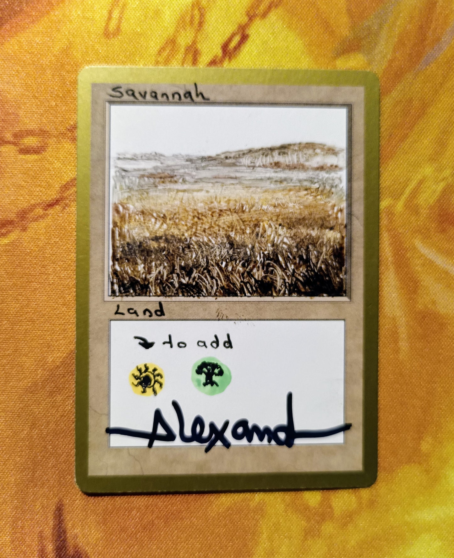 Savannah Gold Border