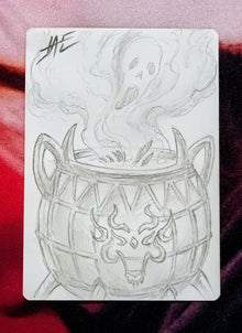 Agatha's Soul Cauldron Foil - Pencil
