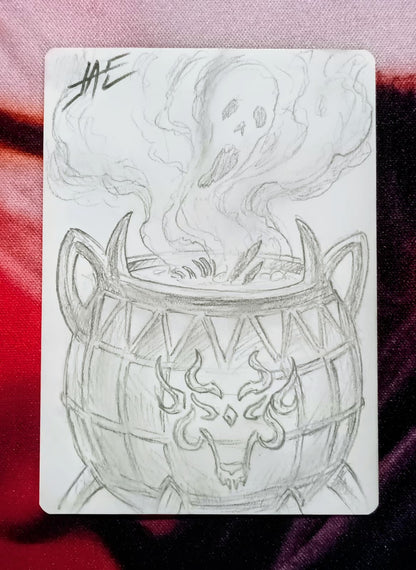 Agatha's Soul Cauldron Foil - Pencil