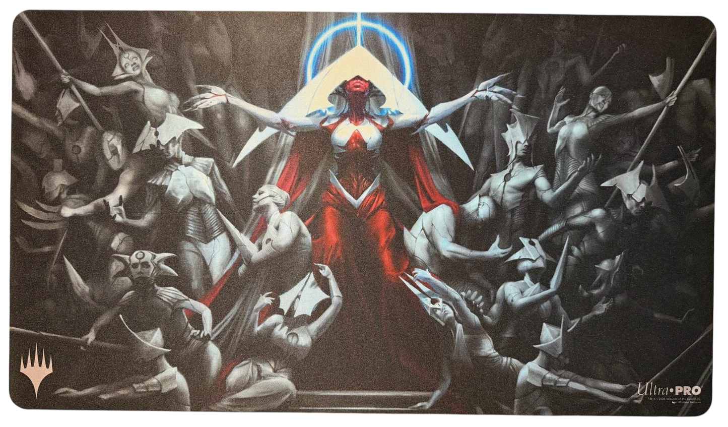 Elesh Norn, Mother of the Machines - Playmat Martina Fackova Signed