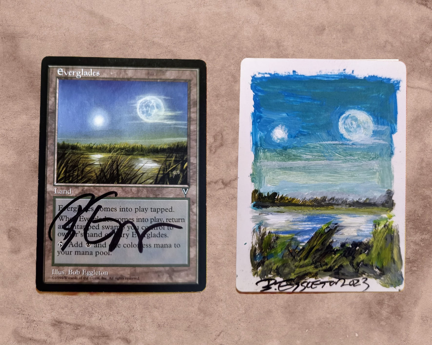 Everglades - Acrylics painting