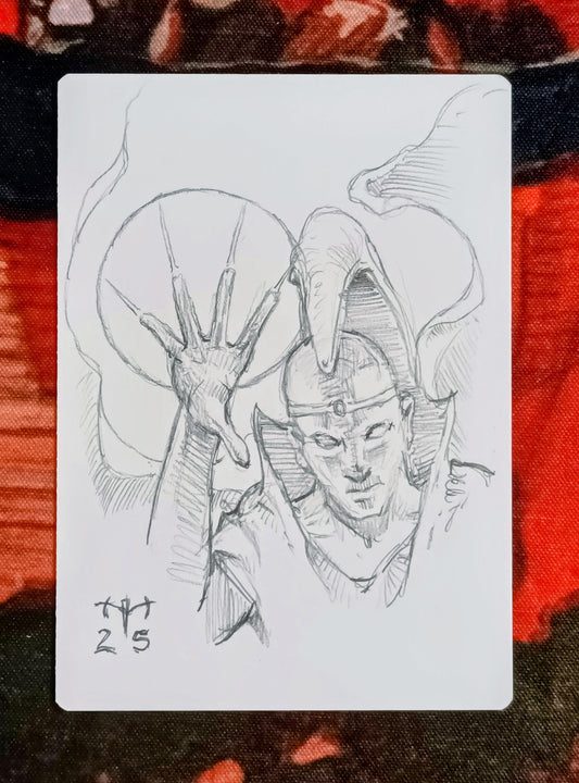 Force Spike - Pencil Sketch
