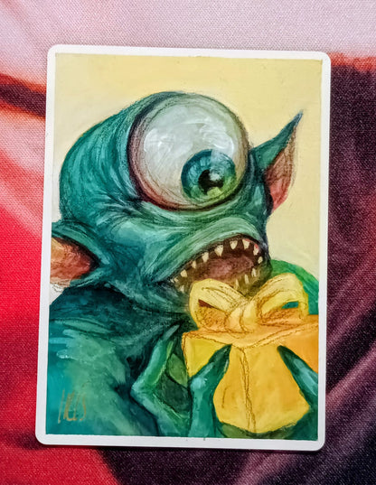 Generous Visitor Painted