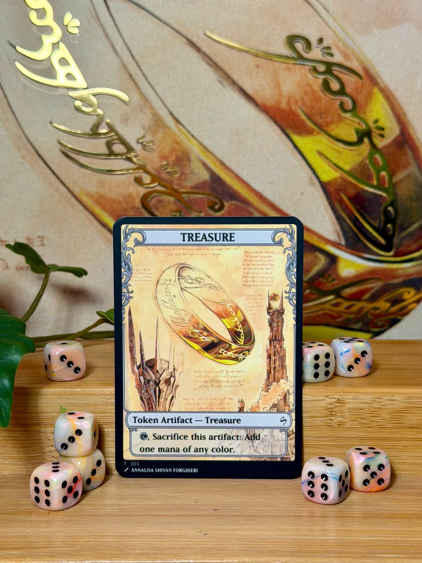 Treasure - Shivan Art Token