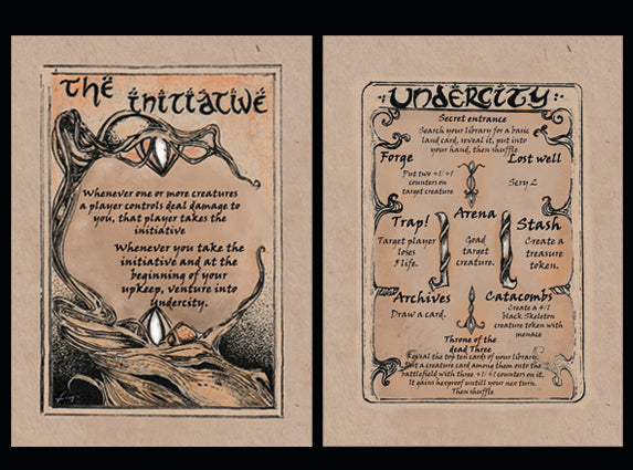 The Initiative token - Front/Back
