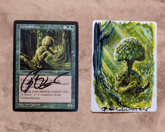 Lichenthrope- Acrylics painting