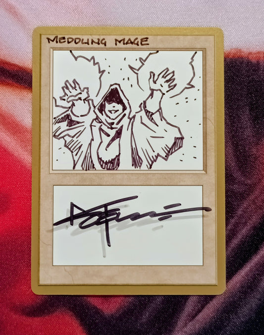 Gold Border - Meddling Mage