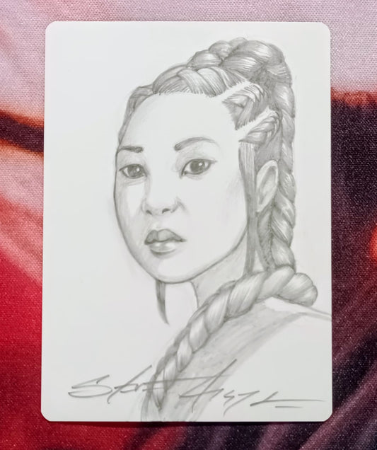 Monastery Swiftspear Retro Frame Foil - Pencil