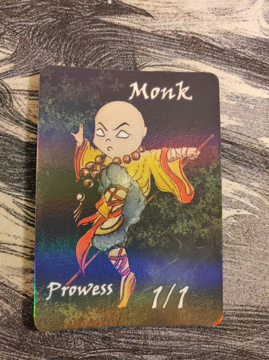 Monk 1/1 prowess - FOIL version