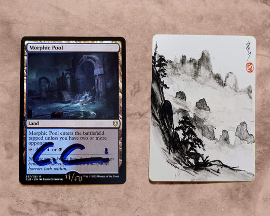 Morphic Pool - Ink Wash