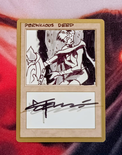 Gold Border - Pernicious Deed