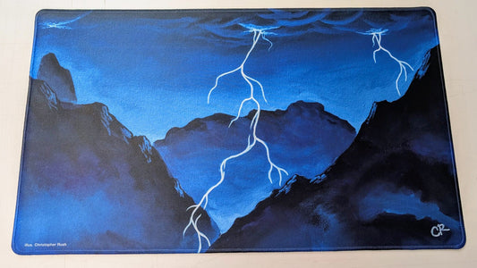 Lightning Bolt Playmat
