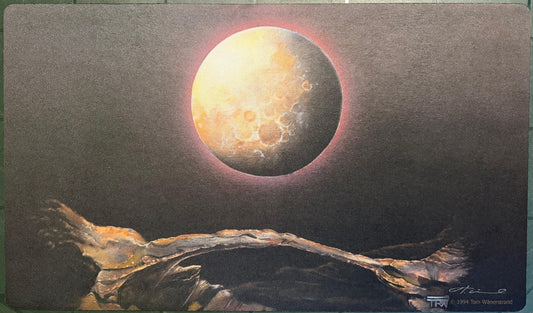 Blood Moon Playmat Signed - Tom Wanerstrand