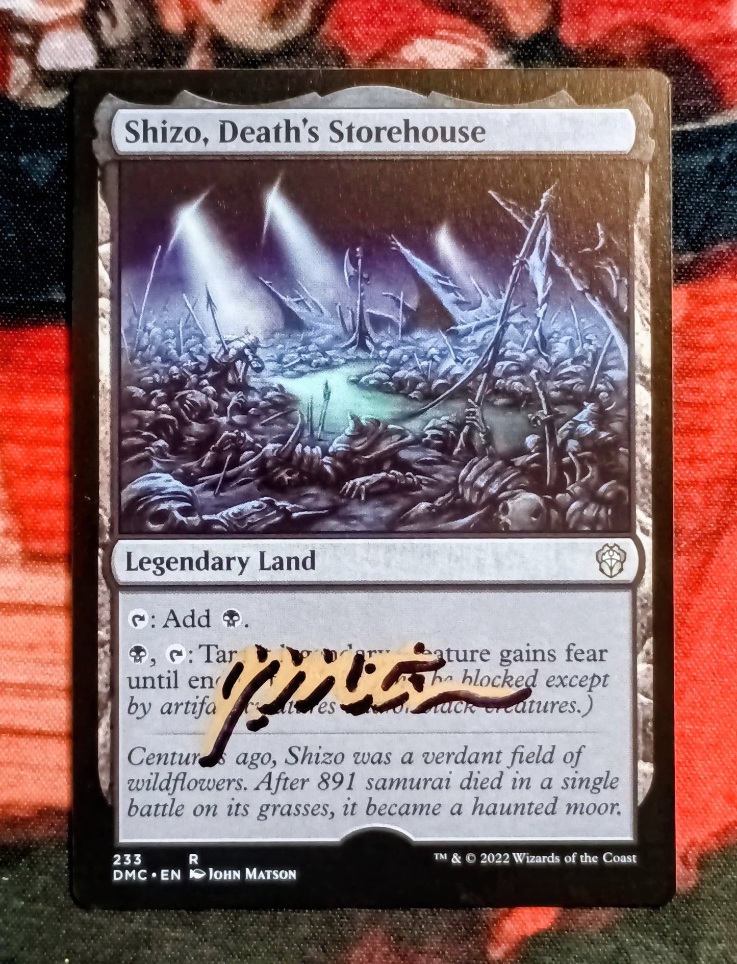 Shizo - Pencil Sketch Mox Jet Gold