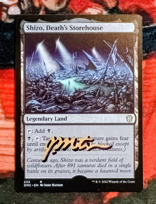 Shizo - Pencil Sketch Mox Jet Gold