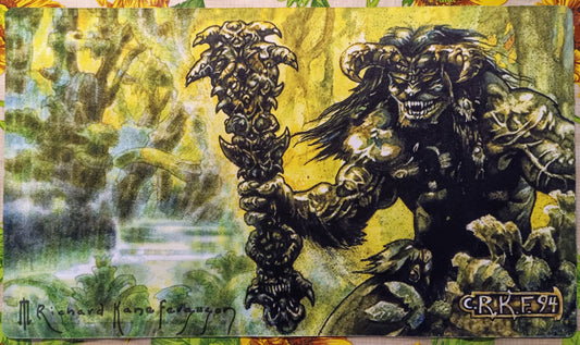 Sol Kanar the swamp king Playmat Signed
