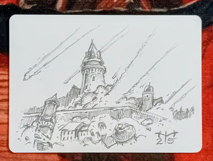 Stone Rain - Pencil Sketch 9th Edition