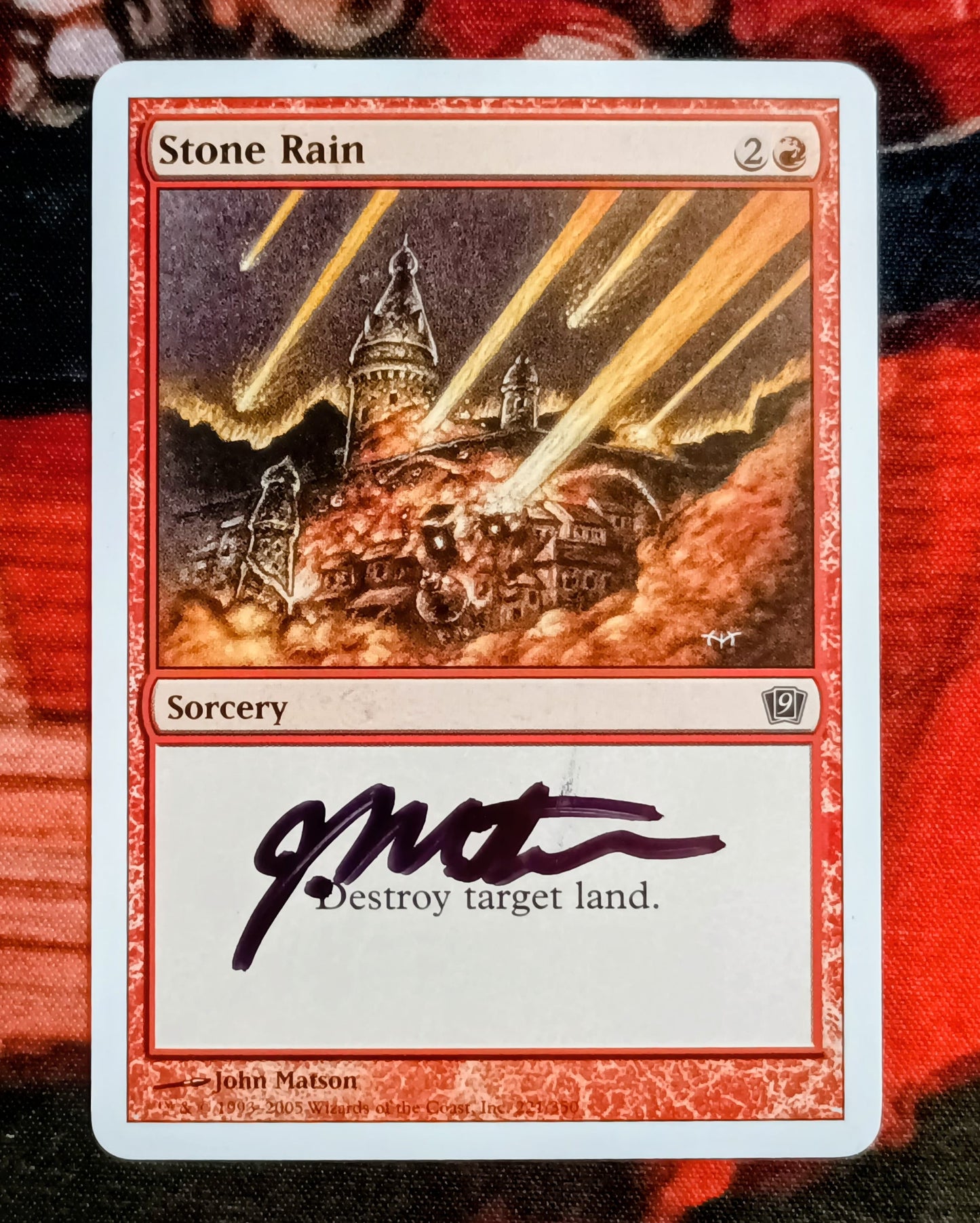 Stone Rain - Pencil Sketch 9th Edition