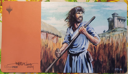 Sword to Plowshares Playmat Signed