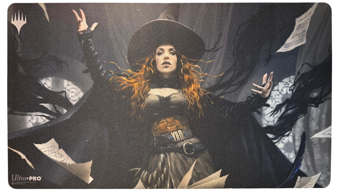 Tasha, the Witch Queen - Playmat Martina Fackova Signed